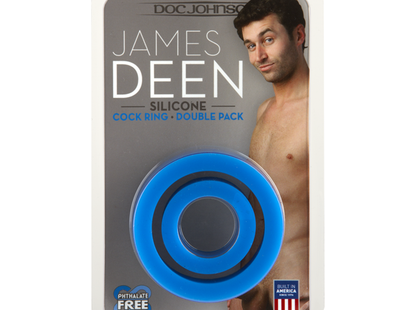 James Deen Signature Platinum Premium Silicone Cock Rings now shipping!