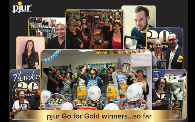 More Pjur Go for Gold winners More Pjur Go for Gold winners