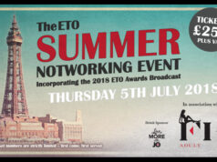 2018 ETO Awards: voting is now open! FP Adult and System Jo to sponsor ETO Notworking Event