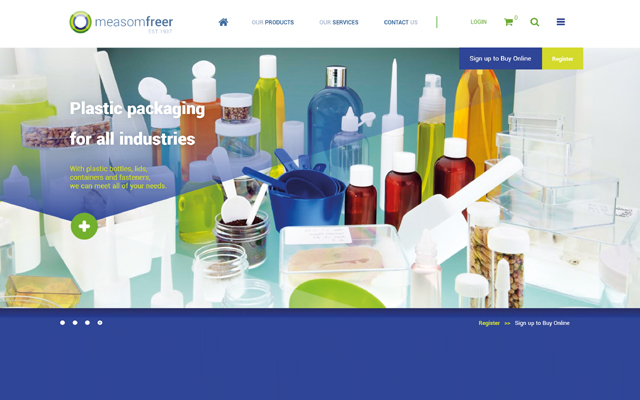 Packaging specialists Measom Freer launches new website