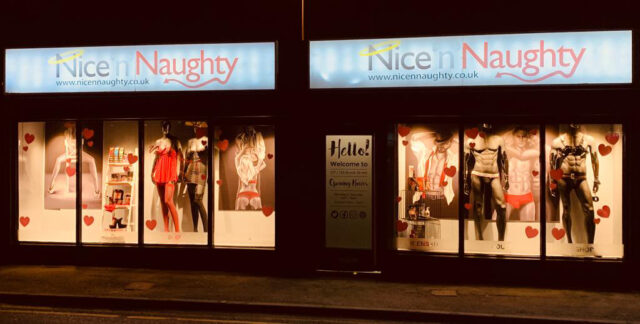 The art of seduction: Nice ‘n’ Naughty commissions bespoke art for Valentine window