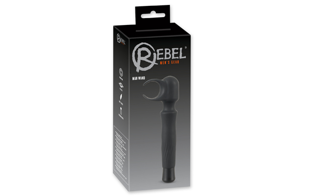 Rebel yell: Orion’s Man Wand offers both massage and masturbation