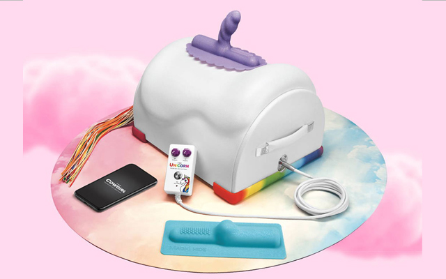 Feeling horny? The Unicorn sex machine is now available from Scala Feeling horny? The Unicorn sex machine is now available from Scala