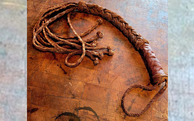 Props to Justin Sayne: leather maker creates specialty lines for Kindred TV series Props to Justin Sayne: leather maker creates specialty lines for Kindred TV series