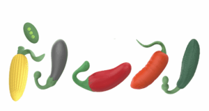 Close to the veg: Gemüse gets cute Home